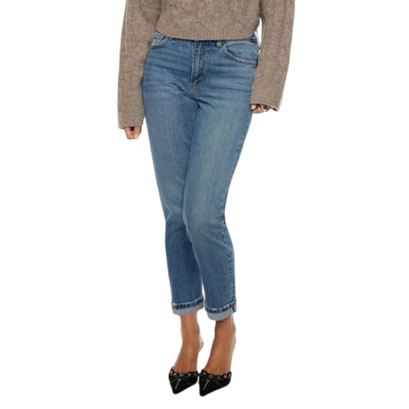 Dynamite Claudia Jeans Womens Size 26 XS Medium Blue High Rise Mom Jean Denim - Picture 8 of 9